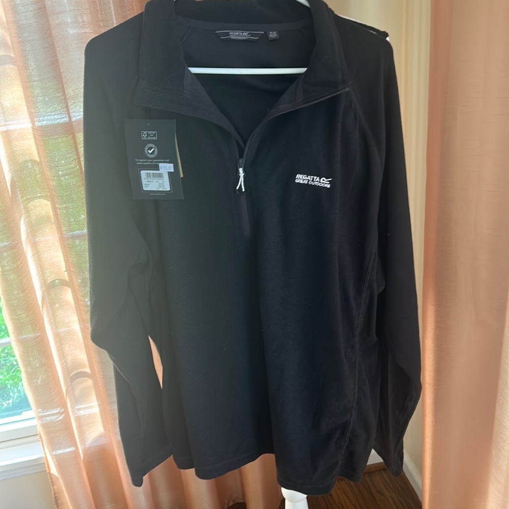 NWT Men’s Regatta quarter zip fleece size 3XL
